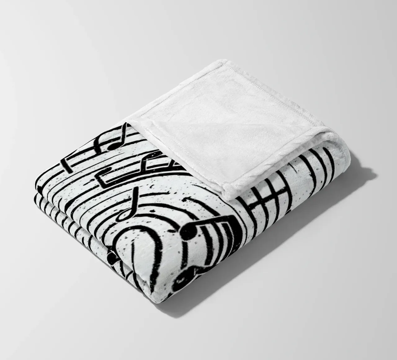 Musical Fingerprint coperta in pile da Tobe Fonseca