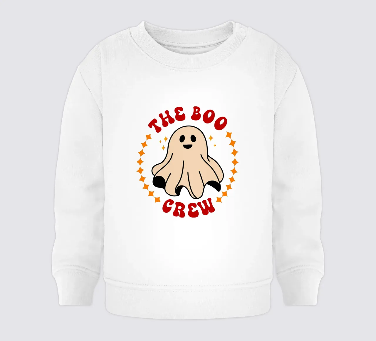 the boo crew funny halloween baby sweatshirt by ersanim