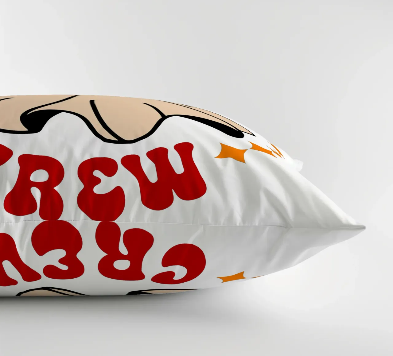 the boo crew funny halloween decorative cushion by ersanim