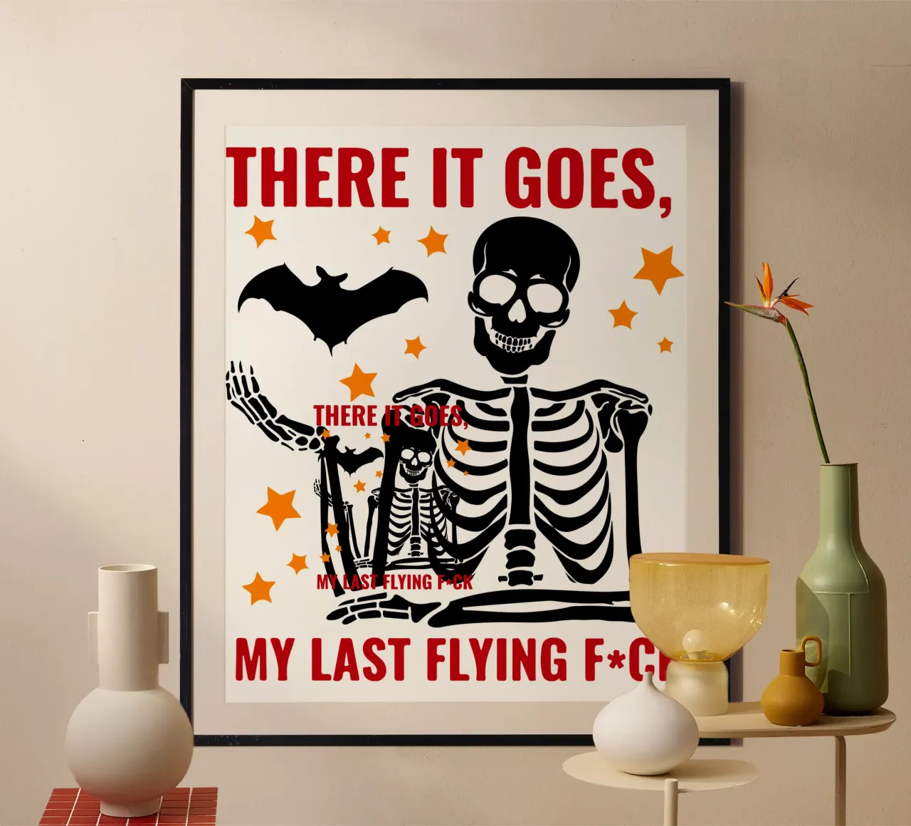 there it goes funny halloween hahnemühle by ersanim