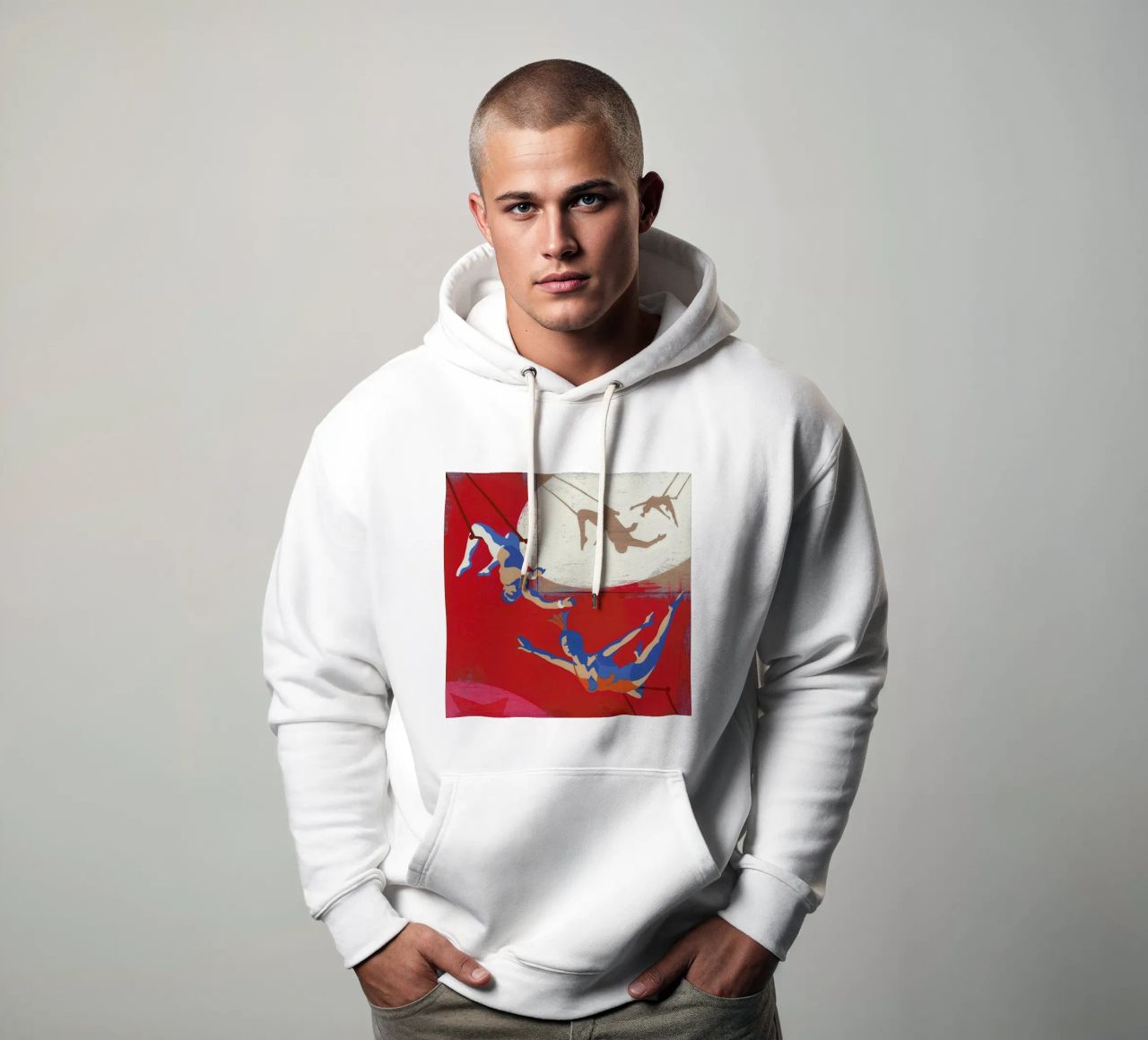 Trapeze felpa con cappuccio da Andy Bridge