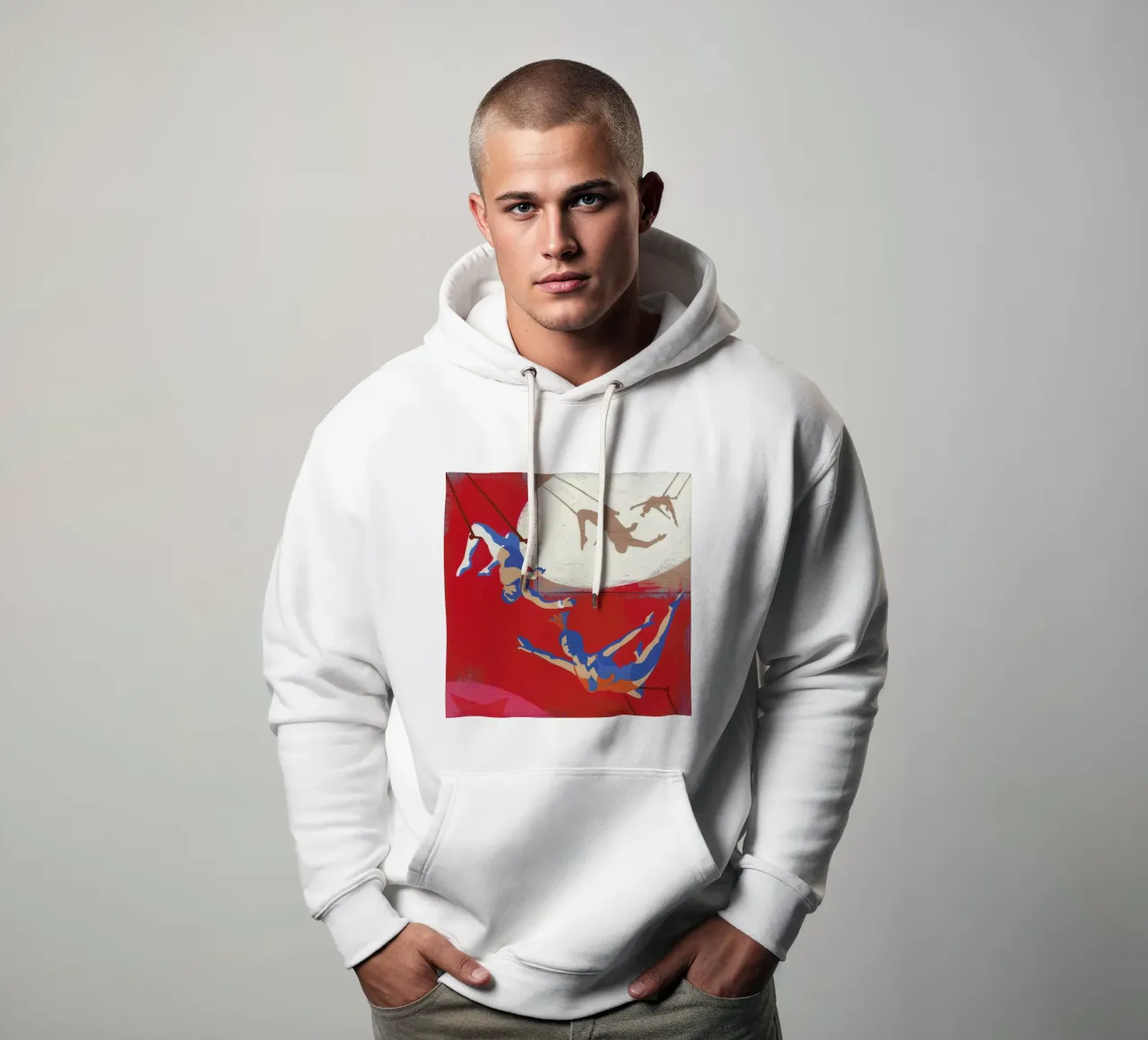 Trapeze felpa con cappuccio da Andy Bridge