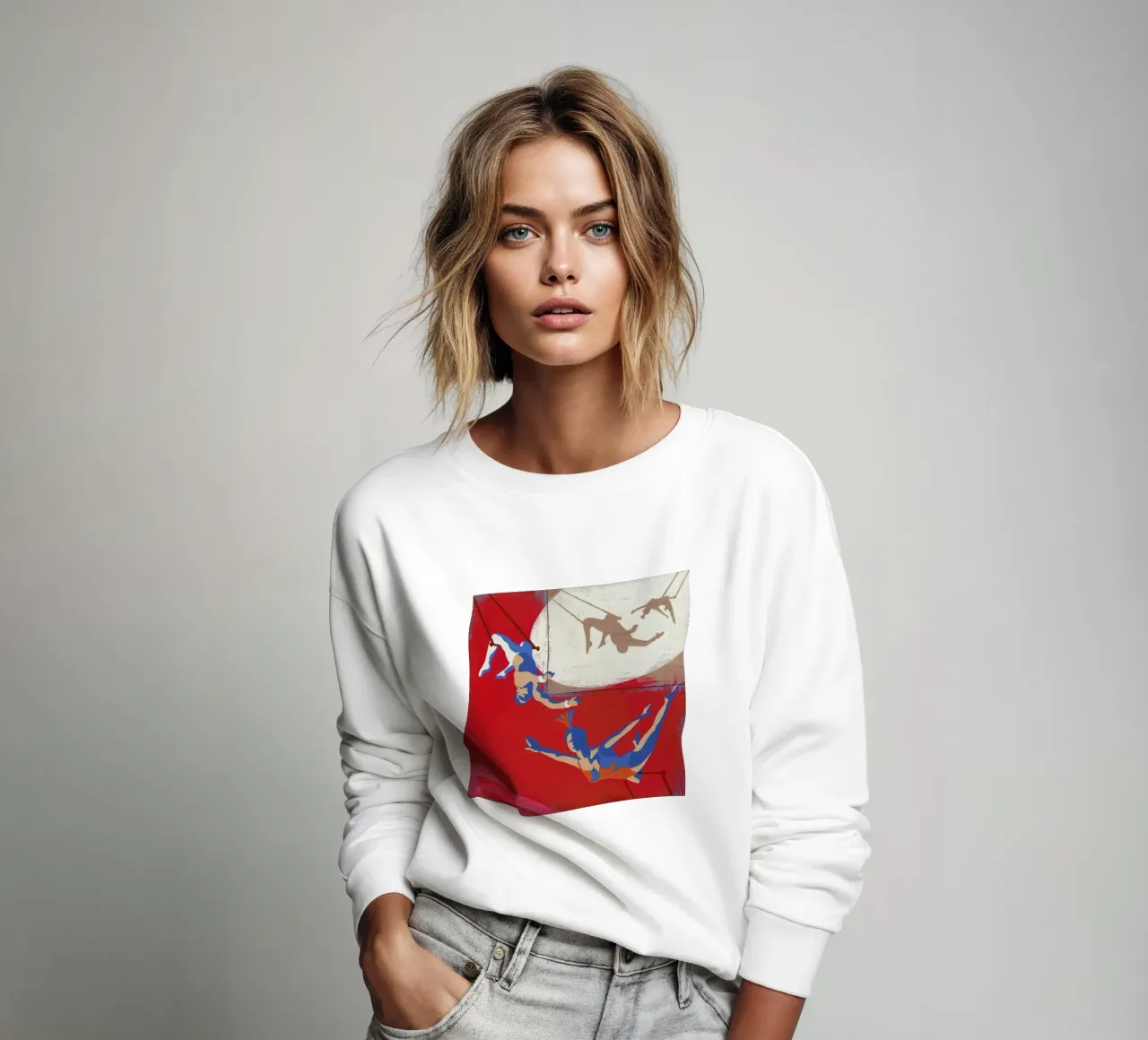 Trapeze Sweatshirt von Andy Bridge