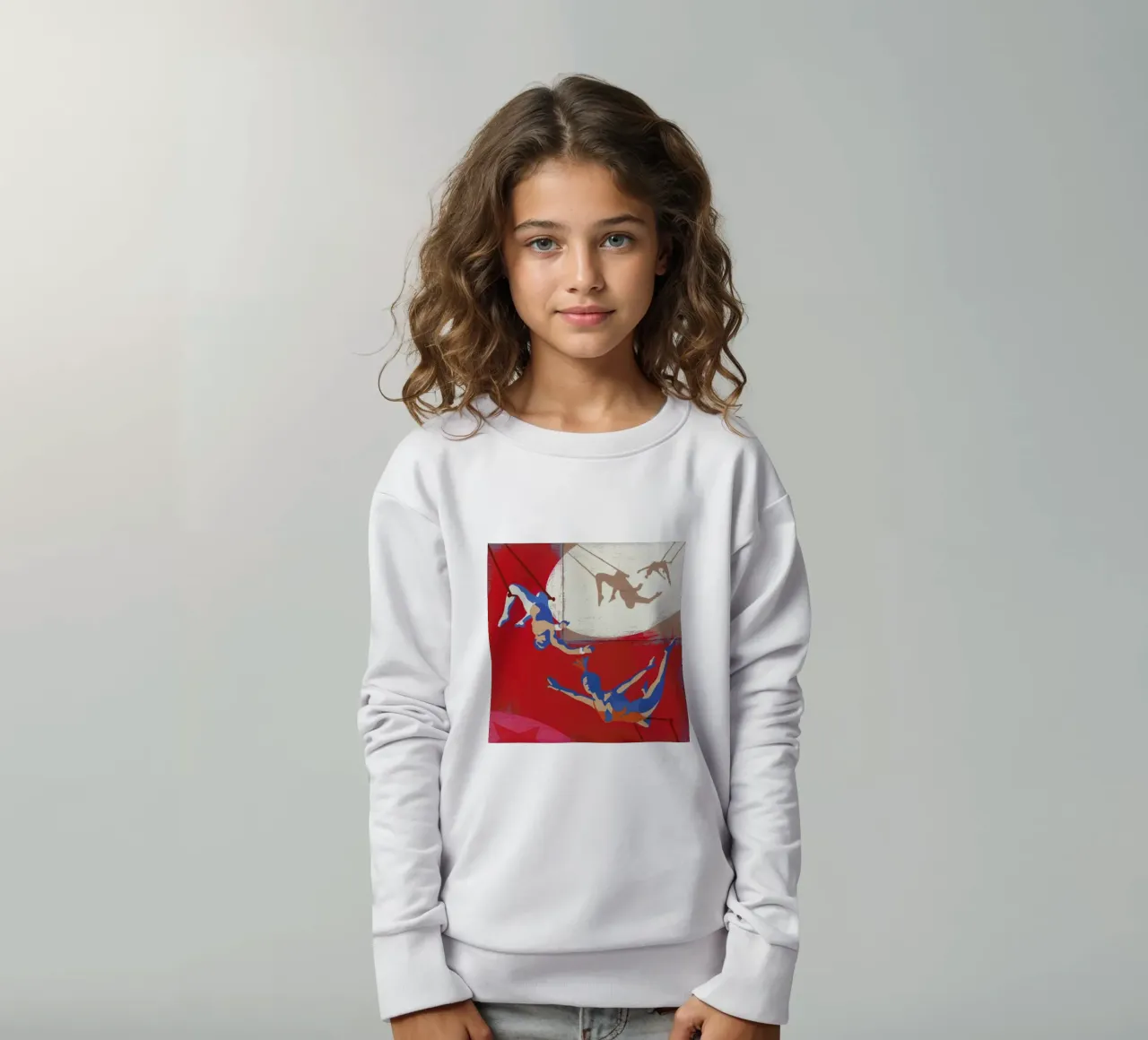 Trapeze felpa bambino da Andy Bridge