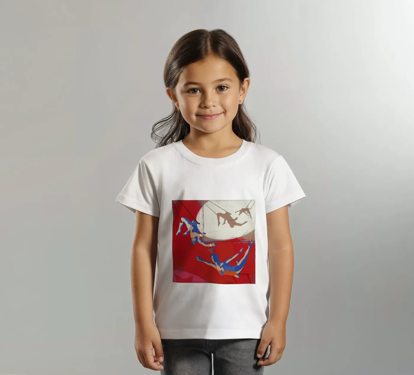 Trapeze t-shirt bambini da Andy Bridge