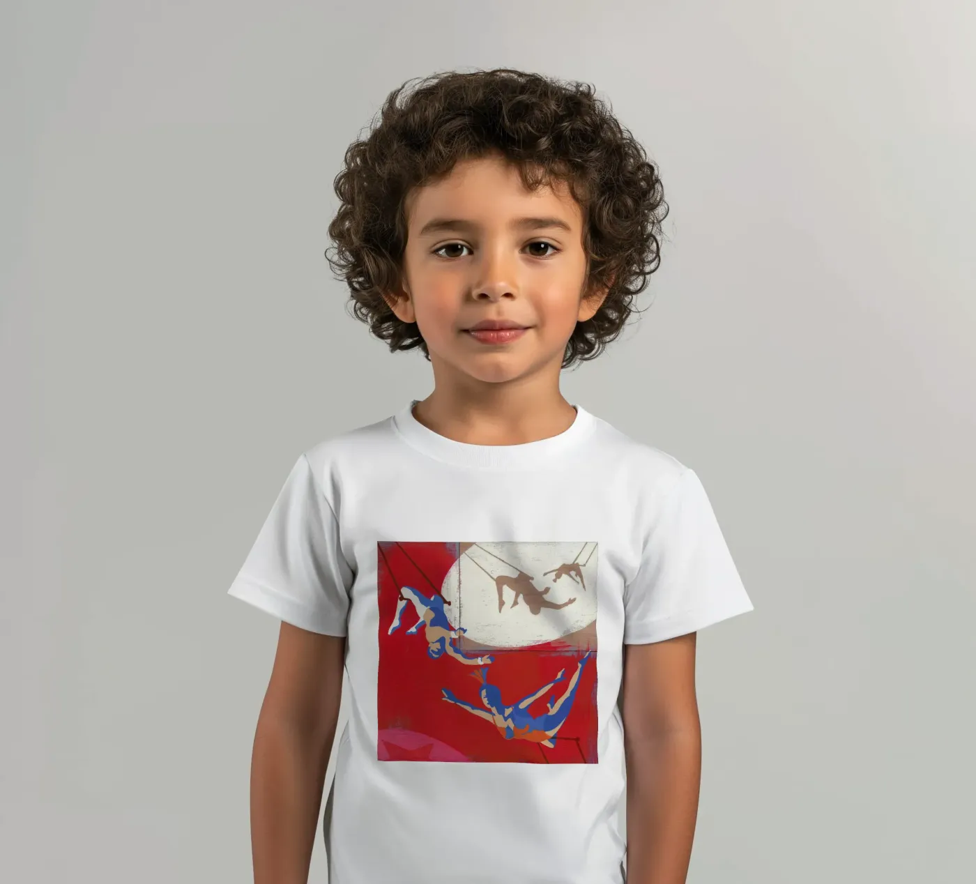 Trapeze t-shirt bambini da Andy Bridge