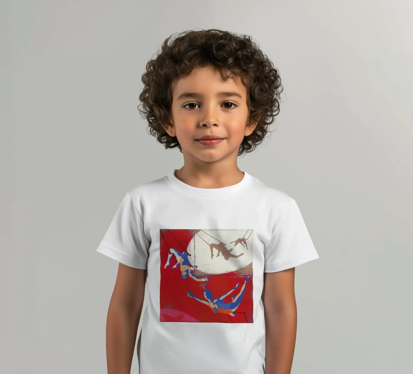 Trapeze t-shirt bambini da Andy Bridge