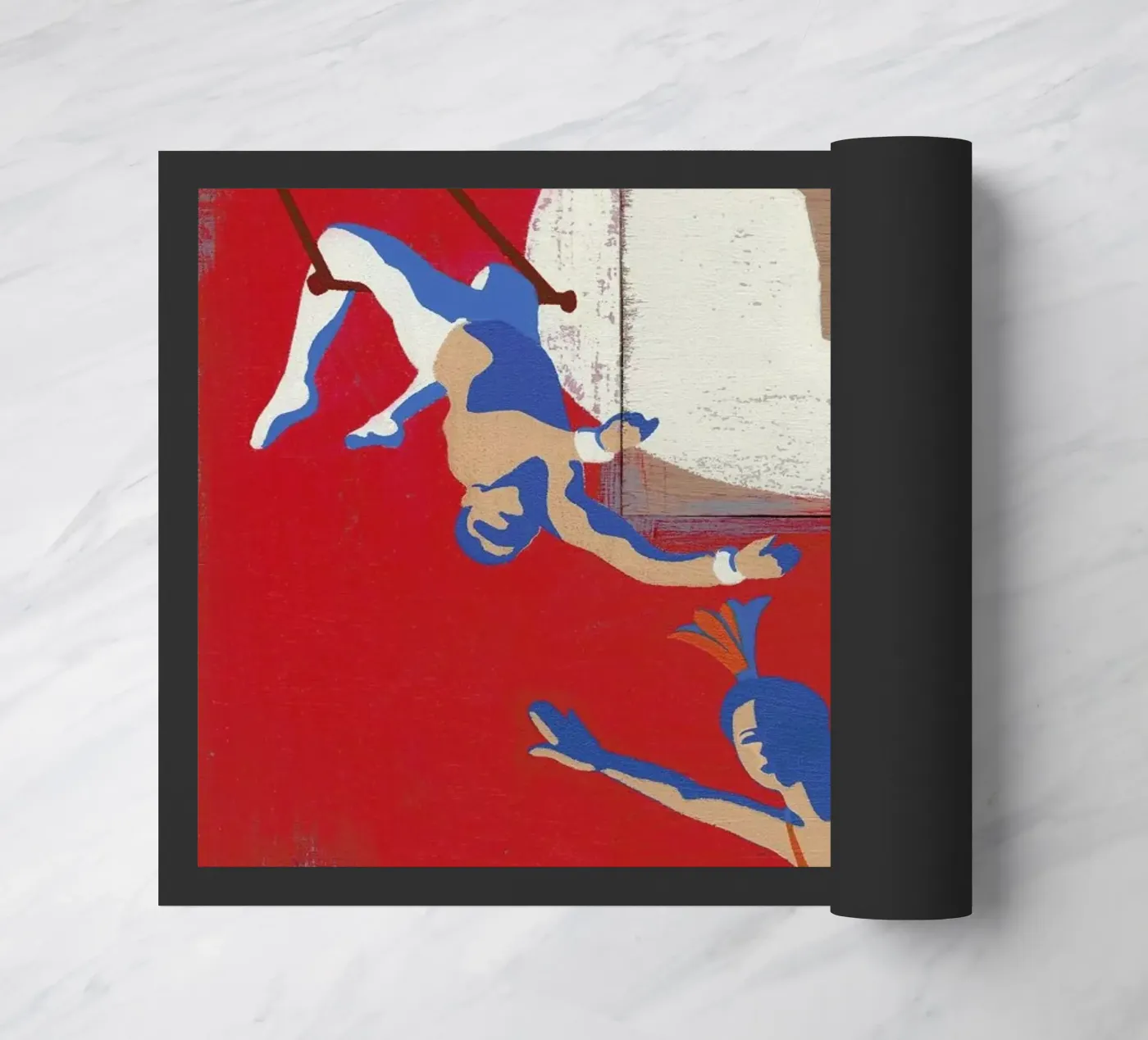 Trapeze doormat by Andy Bridge