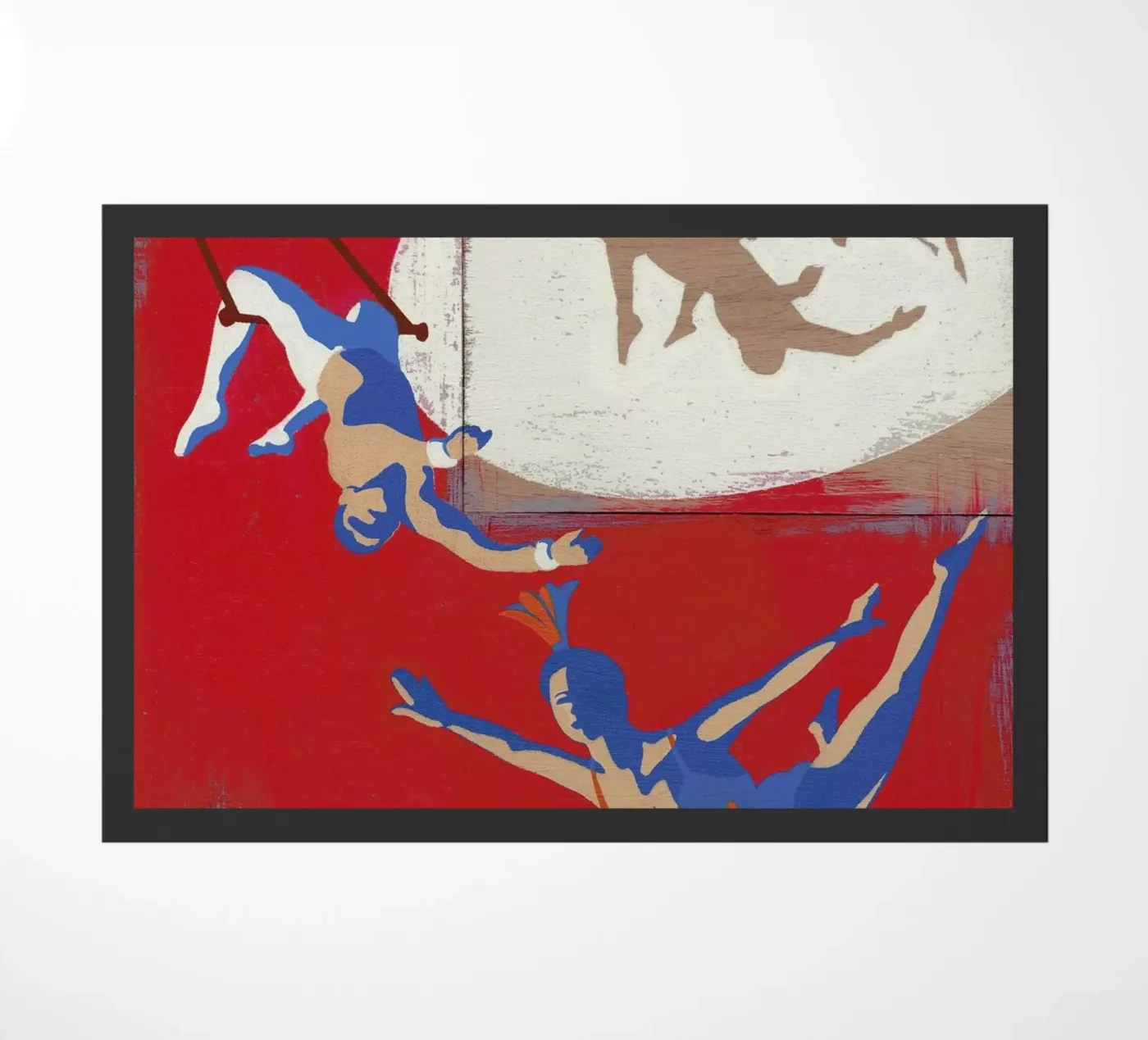 Trapeze doormat by Andy Bridge