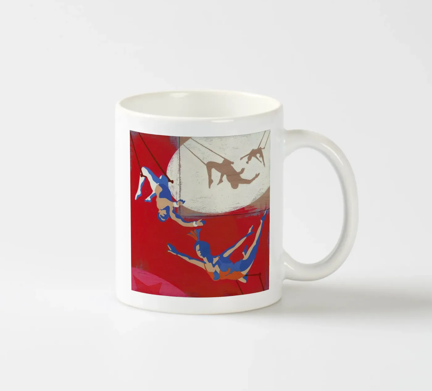 Trapeze ceramic mug by Andy Bridge