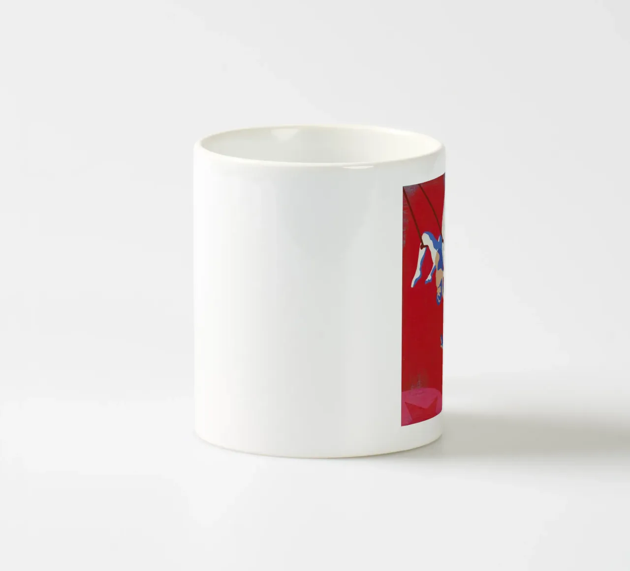 Trapeze ceramic mug by Andy Bridge