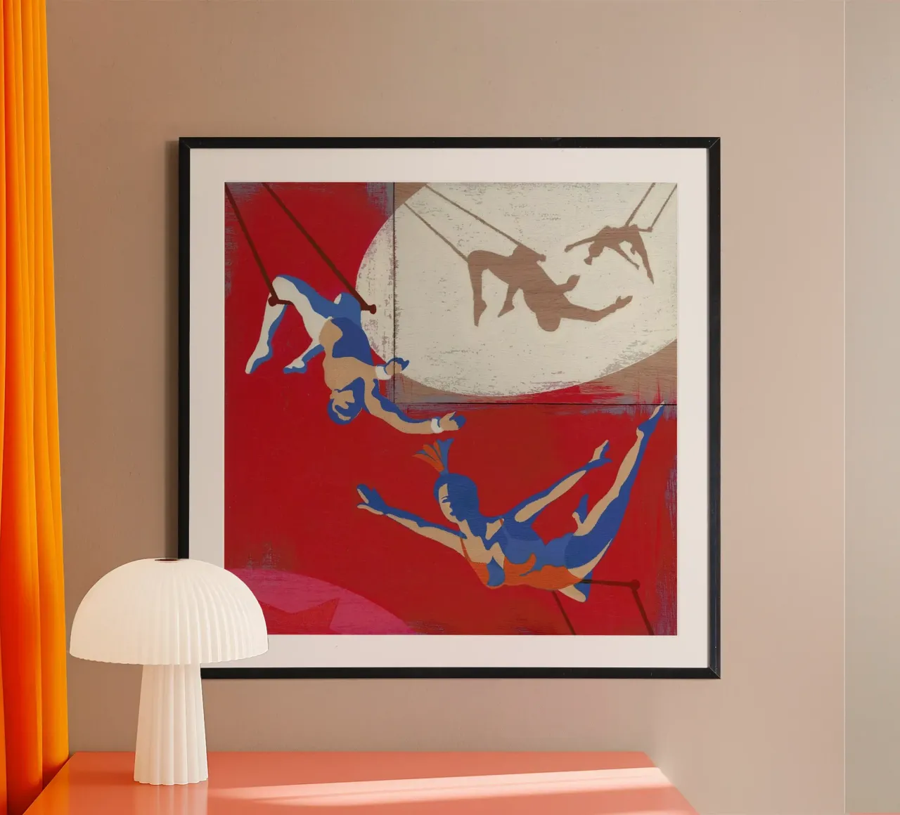 Trapeze poster da Andy Bridge