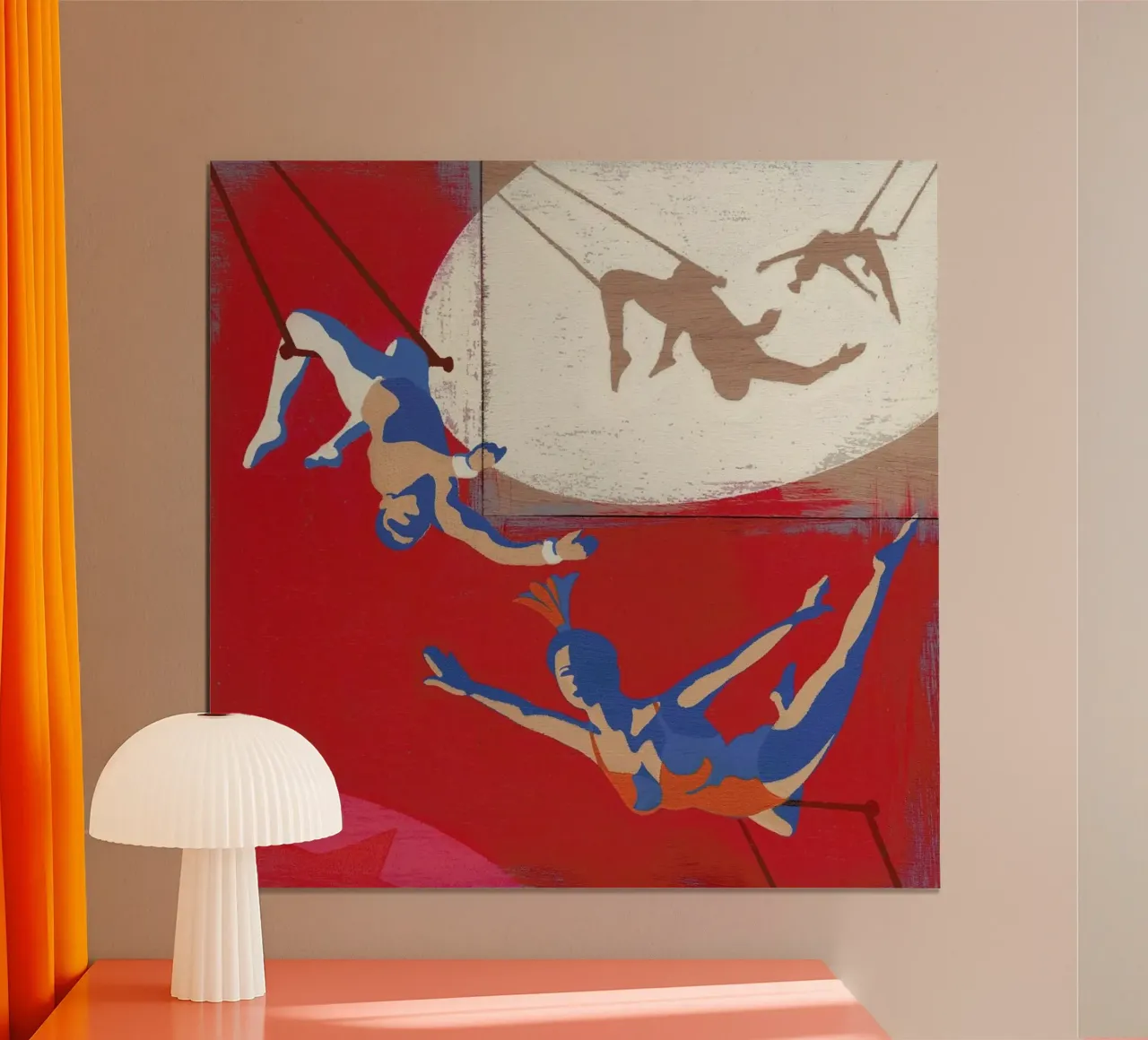 Trapeze poster da Andy Bridge