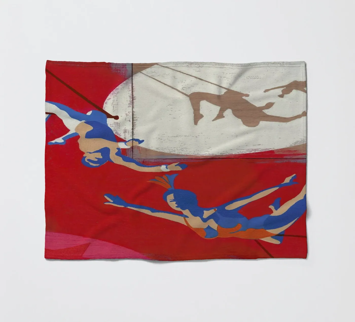 Trapeze Fleecedecke von Andy Bridge