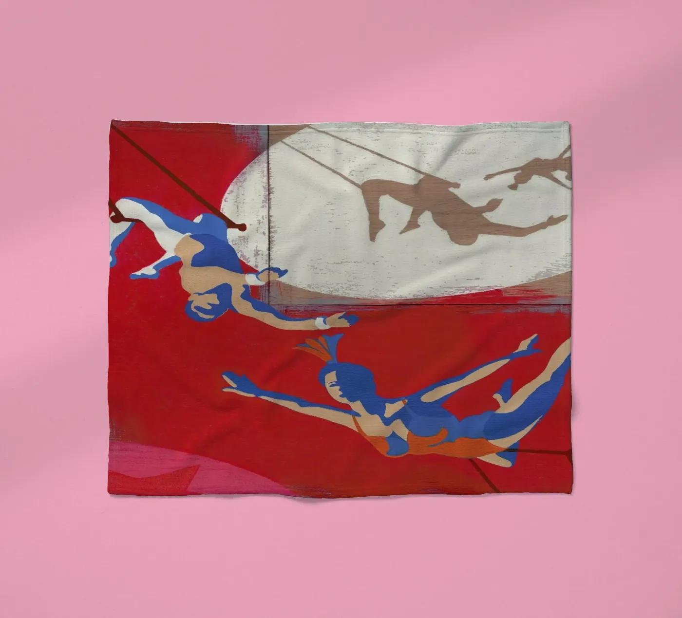 Trapeze Fleecedecke von Andy Bridge