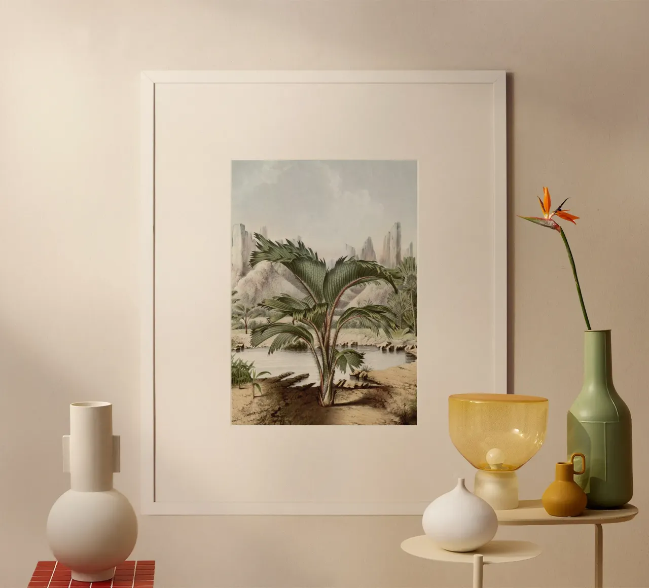 Vintage Houtte 2 Stevensonia Sechellarum poster da Vintage Print Collection