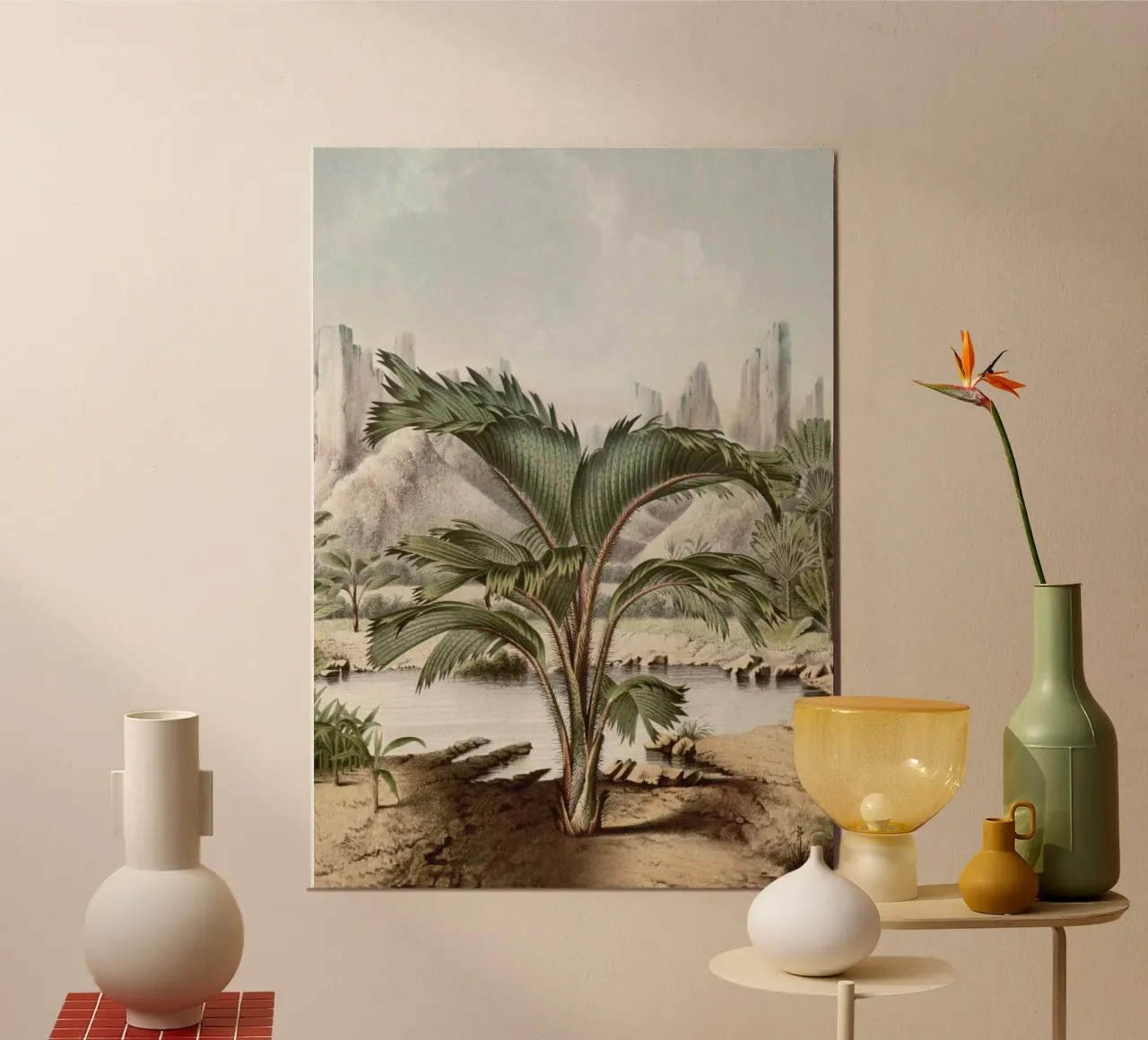 Vintage Houtte 2 Stevensonia Sechellarum poster da Vintage Print Collection