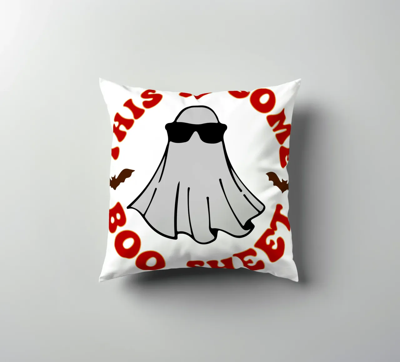 questo è un foglio boo divertente halloween cuscino da ersanim