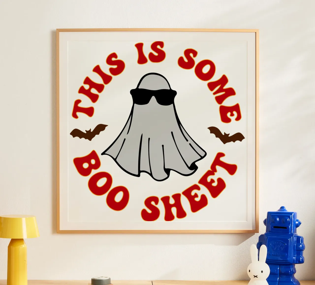 questo è un foglio boo divertente halloween carta hahnemühle da ersanim