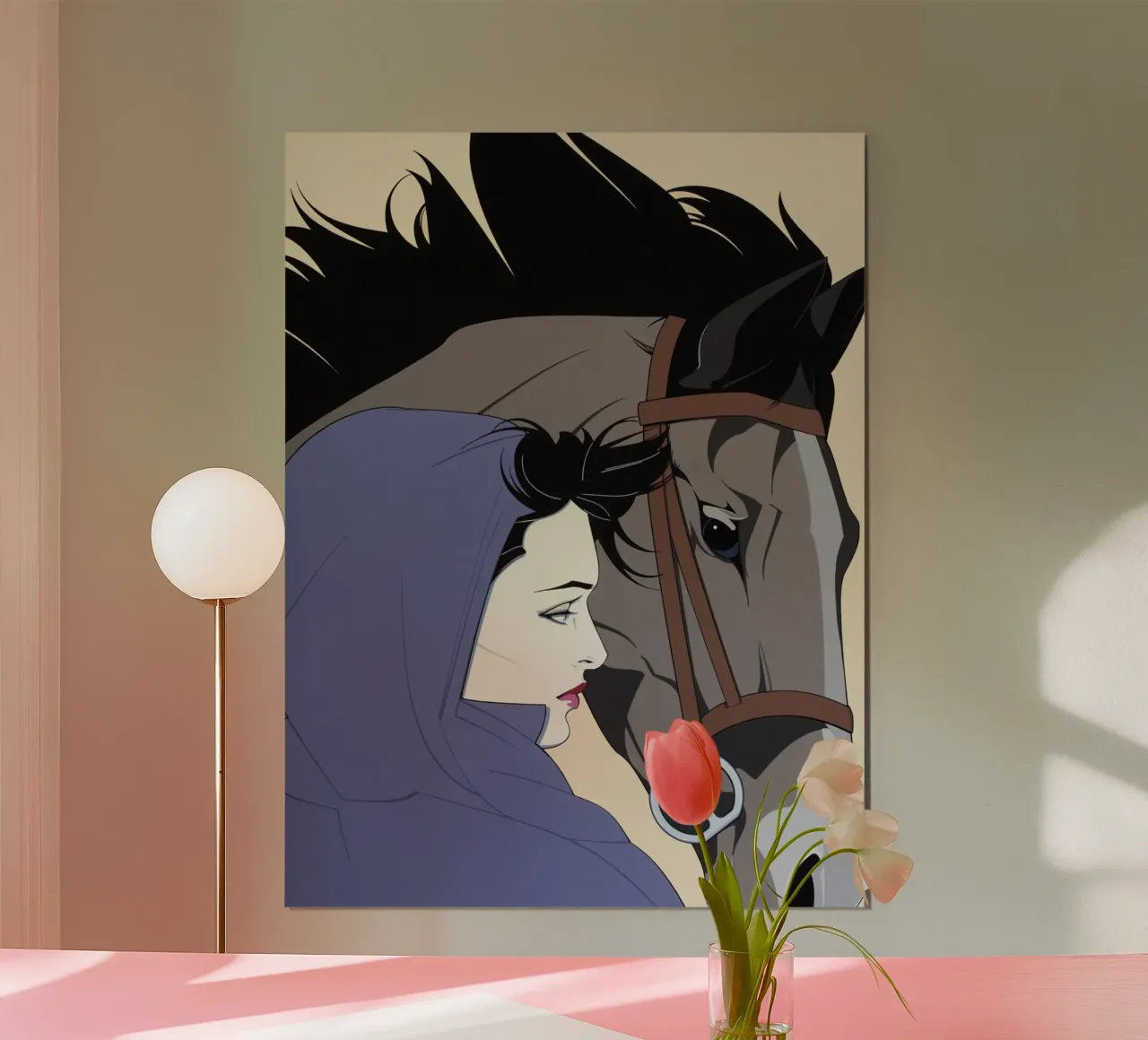 Patrick Nagel art carta hahnemühle da Kabir