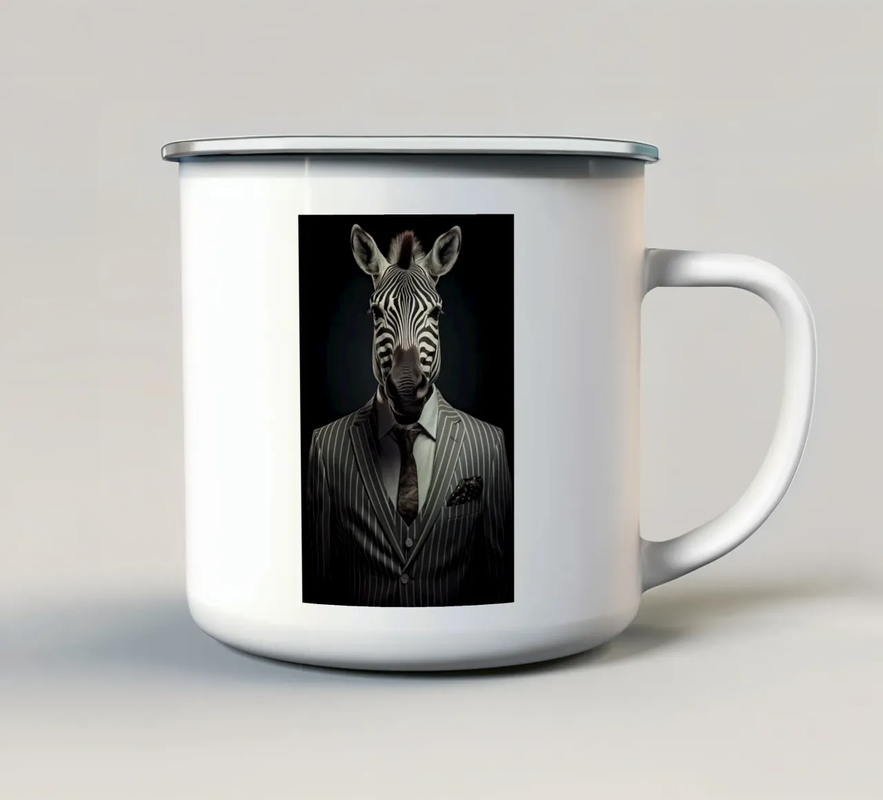 Arte da parete di Imagine tazza in smalto da Imagine