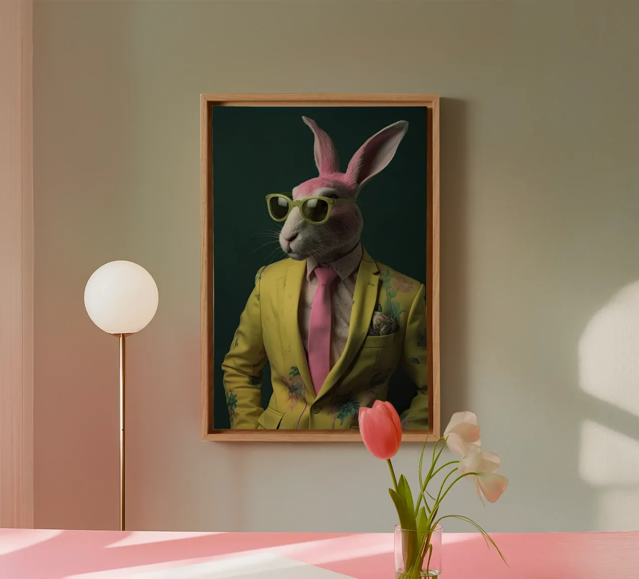 Wall-art by Imagine canvas with Floater frame by Imagine