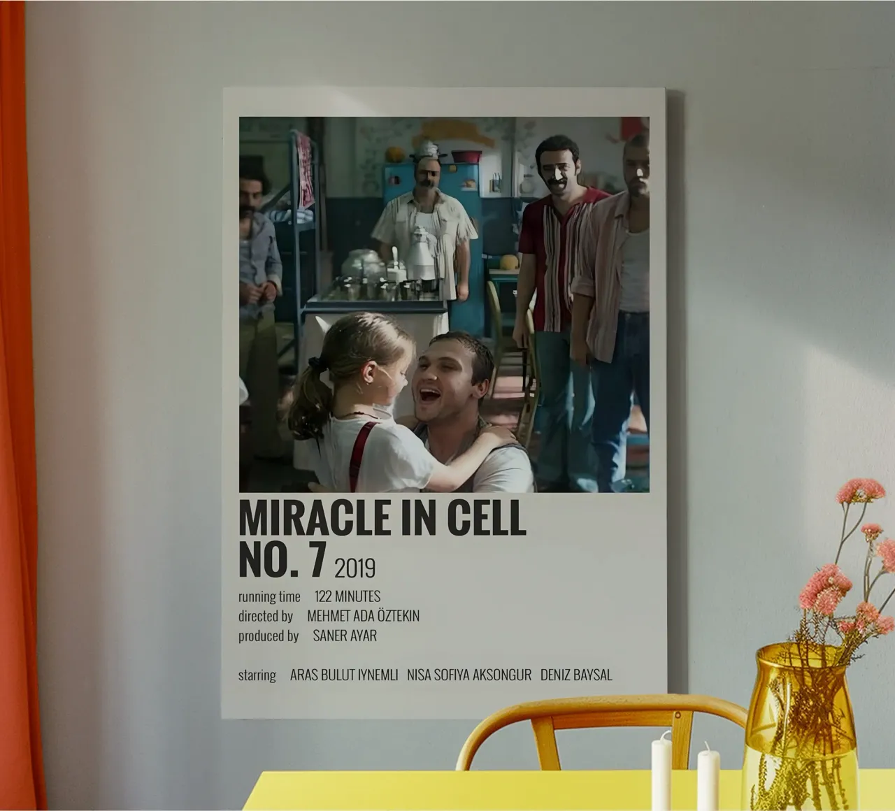 MIRACLE IN CELL NO. 7 2019 canvas by MVFminimalist