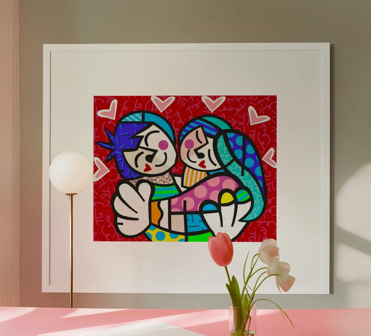 Romance Britto poster da Algoritm