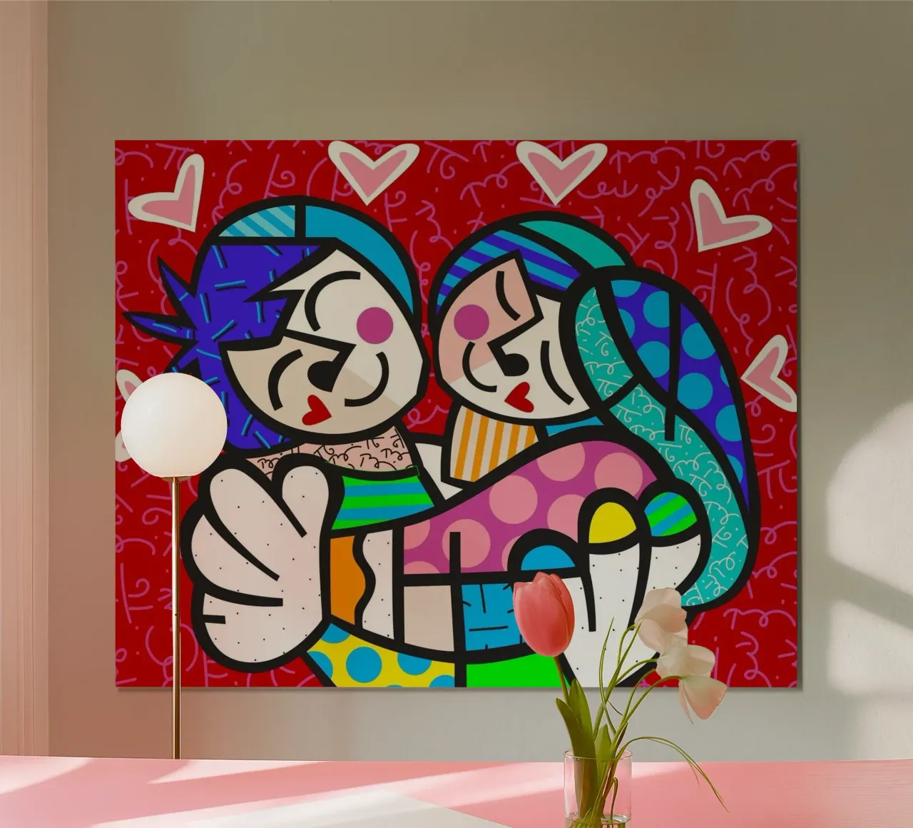 Romance Britto poster da Algoritm