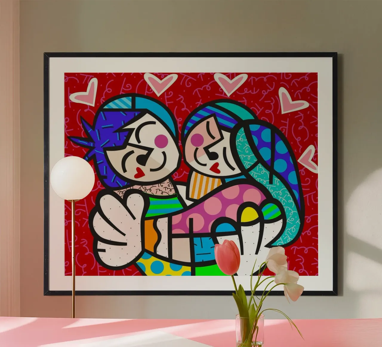 Romance Britto poster da Algoritm