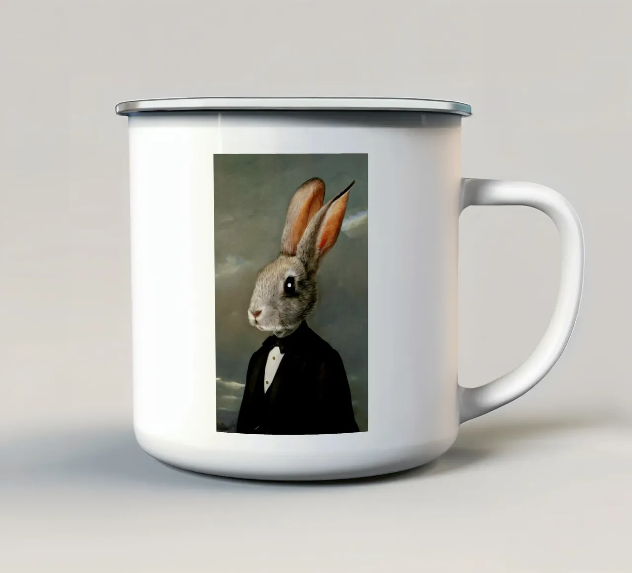 Pim tazza in smalto da Tein Lucasson