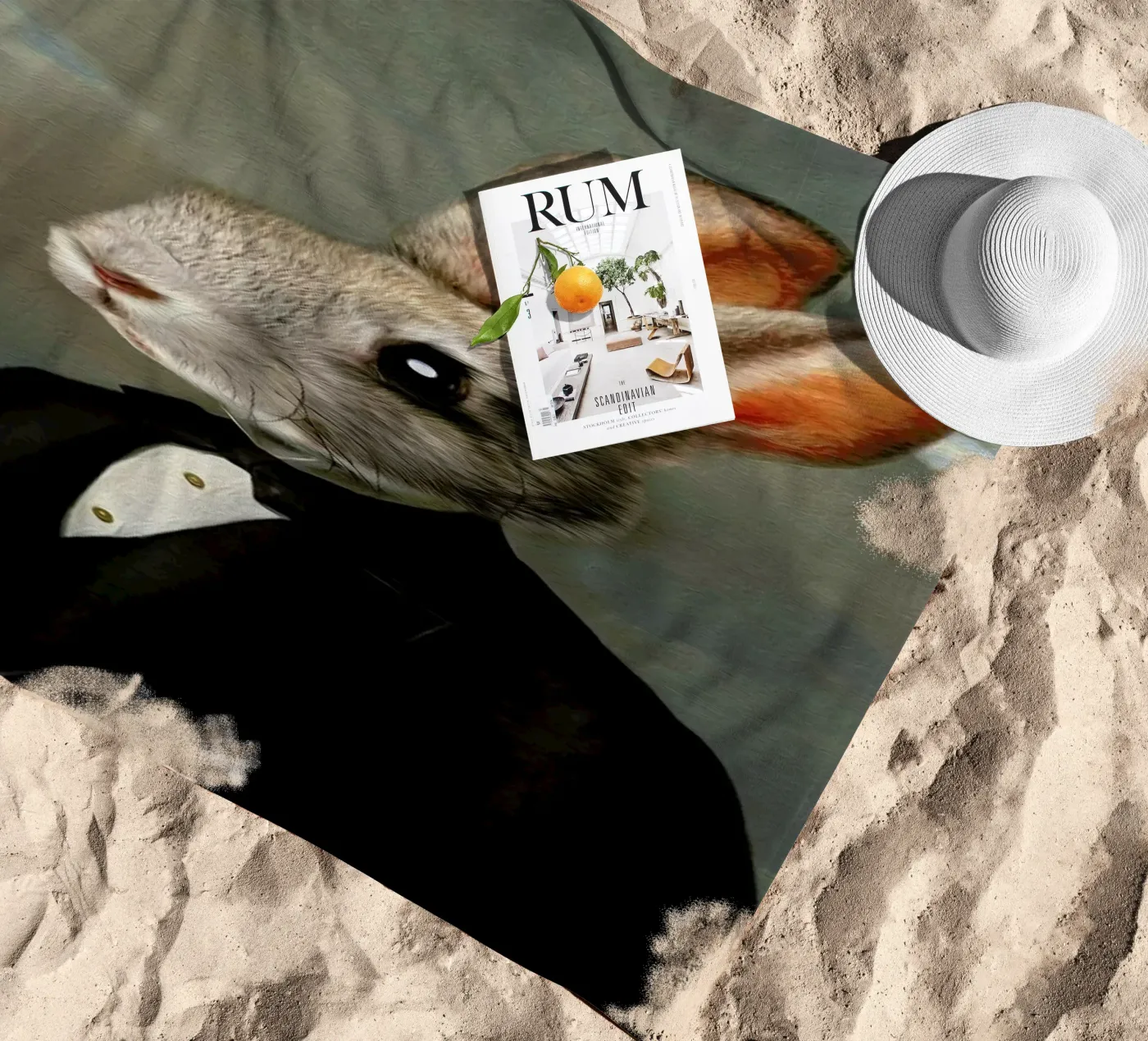 Pim strandhanddoek van Tein Lucasson