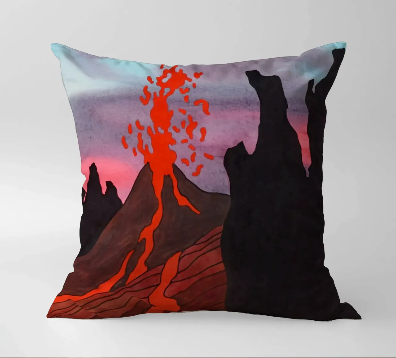 Ken Price Eruption continue non observée coussin de Marcobarshop
