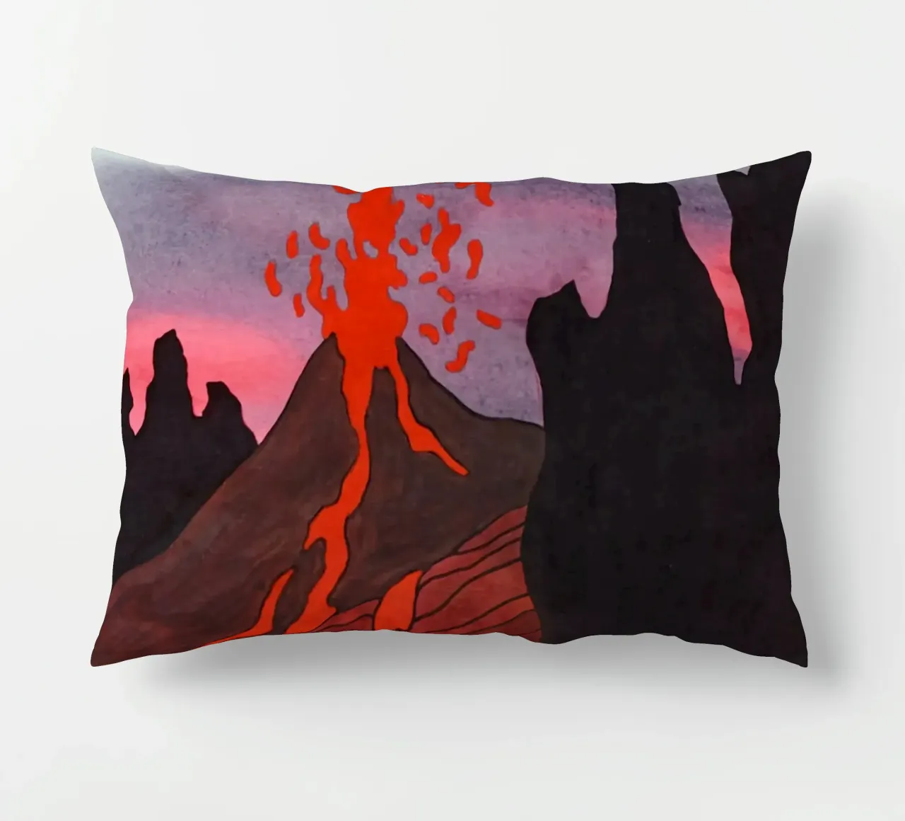 Ken Price Eruption continue non observée coussin de Marcobarshop