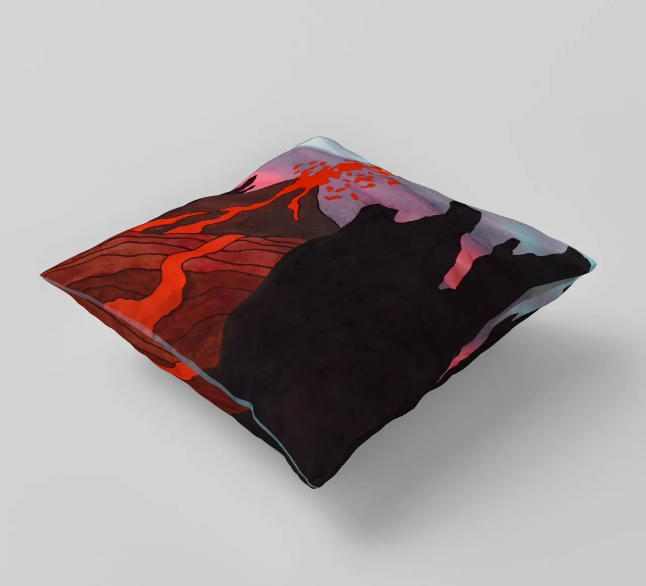 Ken Price Eruption continue non observée coussin de Marcobarshop