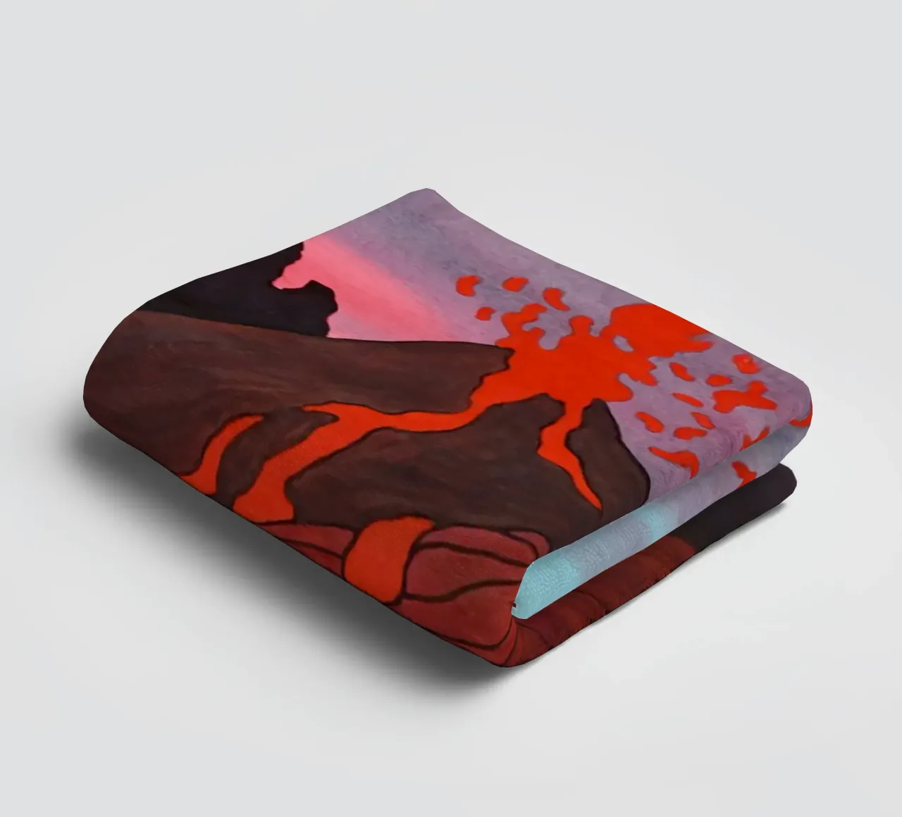 Ken Price Eruption continue non observée serviette de bain de Marcobarshop