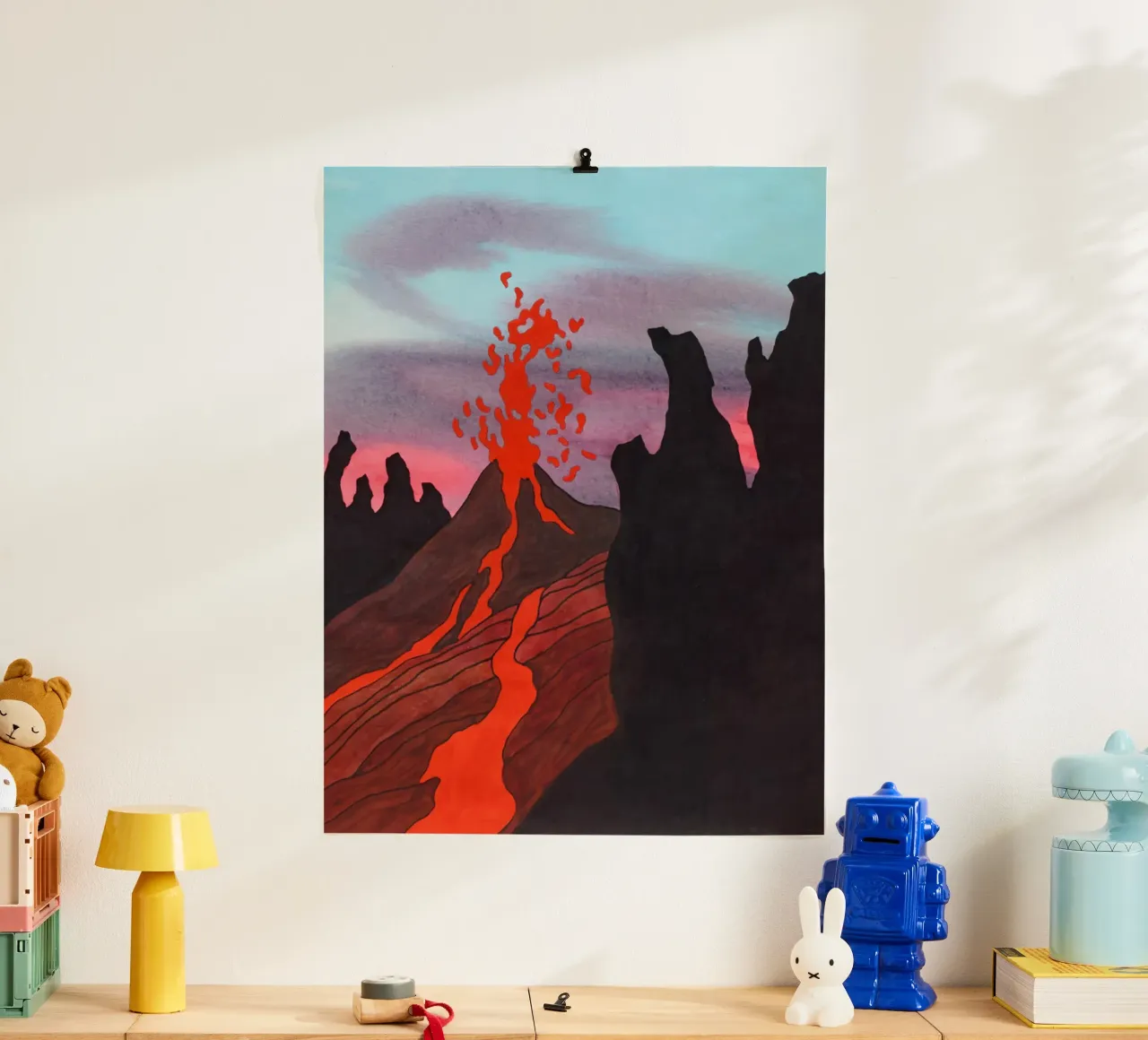 Ken Price Eruption continue non observée hahnemühle de Marcobarshop