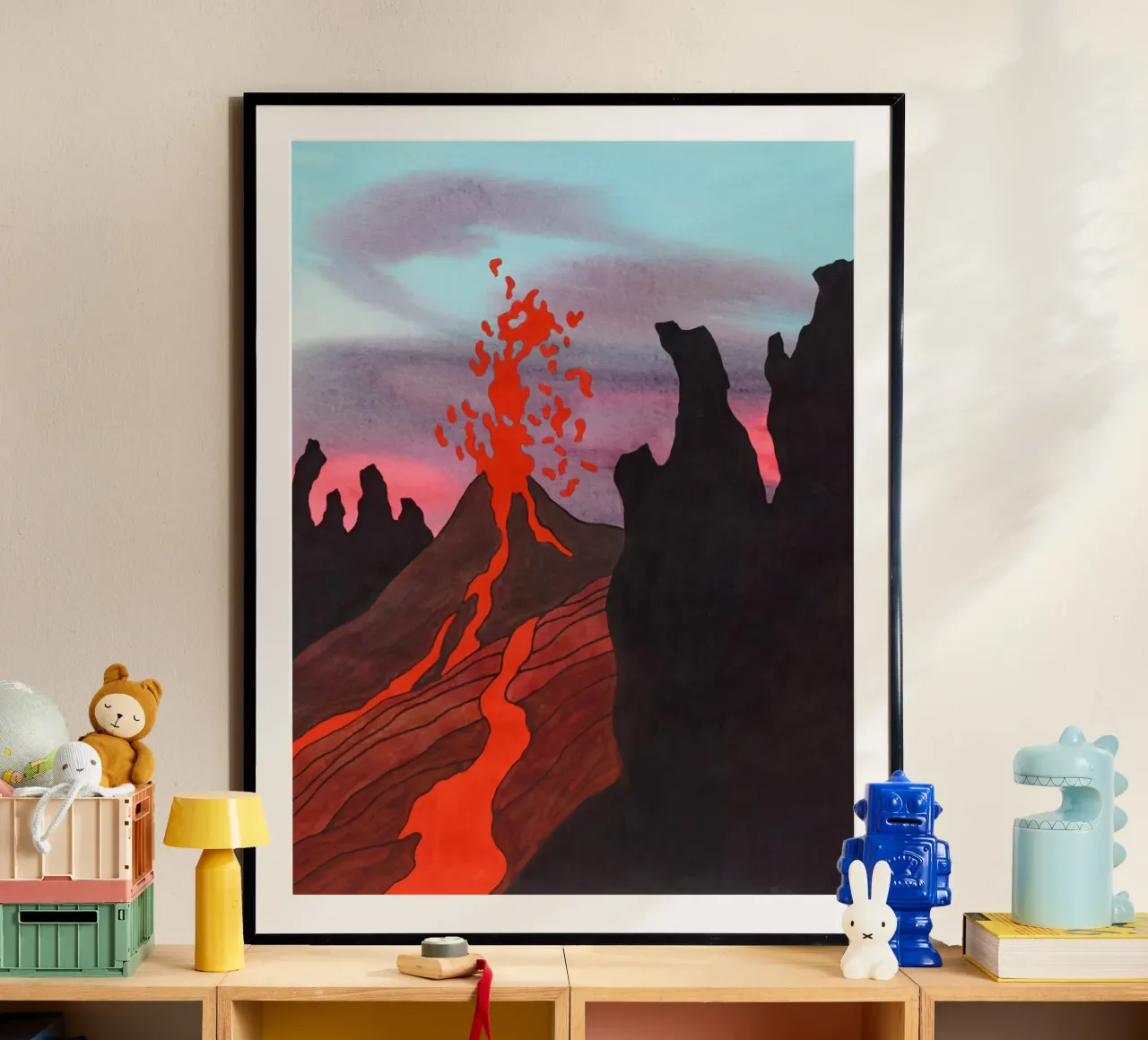 Ken Price Eruption continue non observée hahnemühle de Marcobarshop