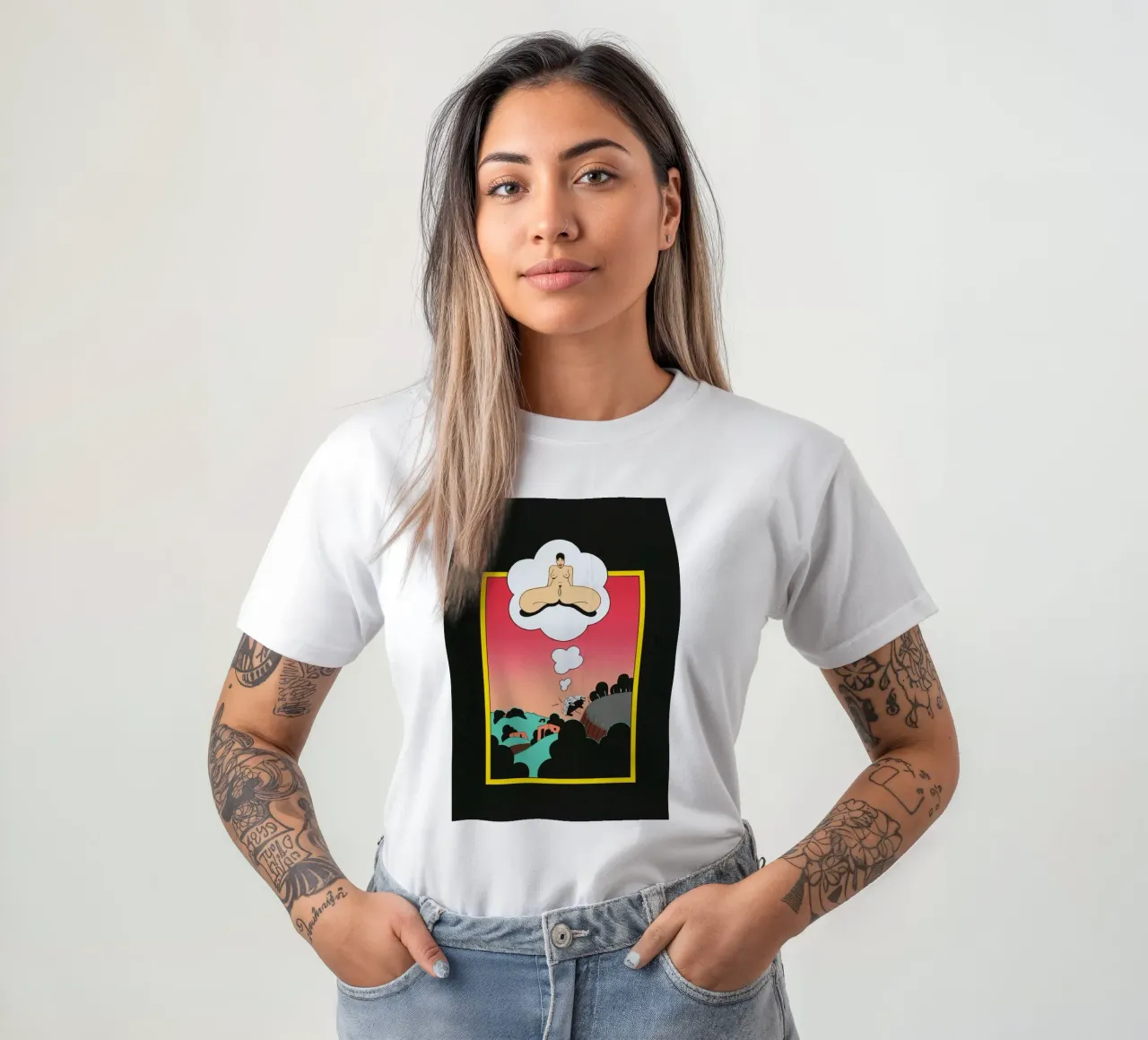 Ken Price Non pensare a lei quando cerchi di guidare t-shirt da Marcobarshop