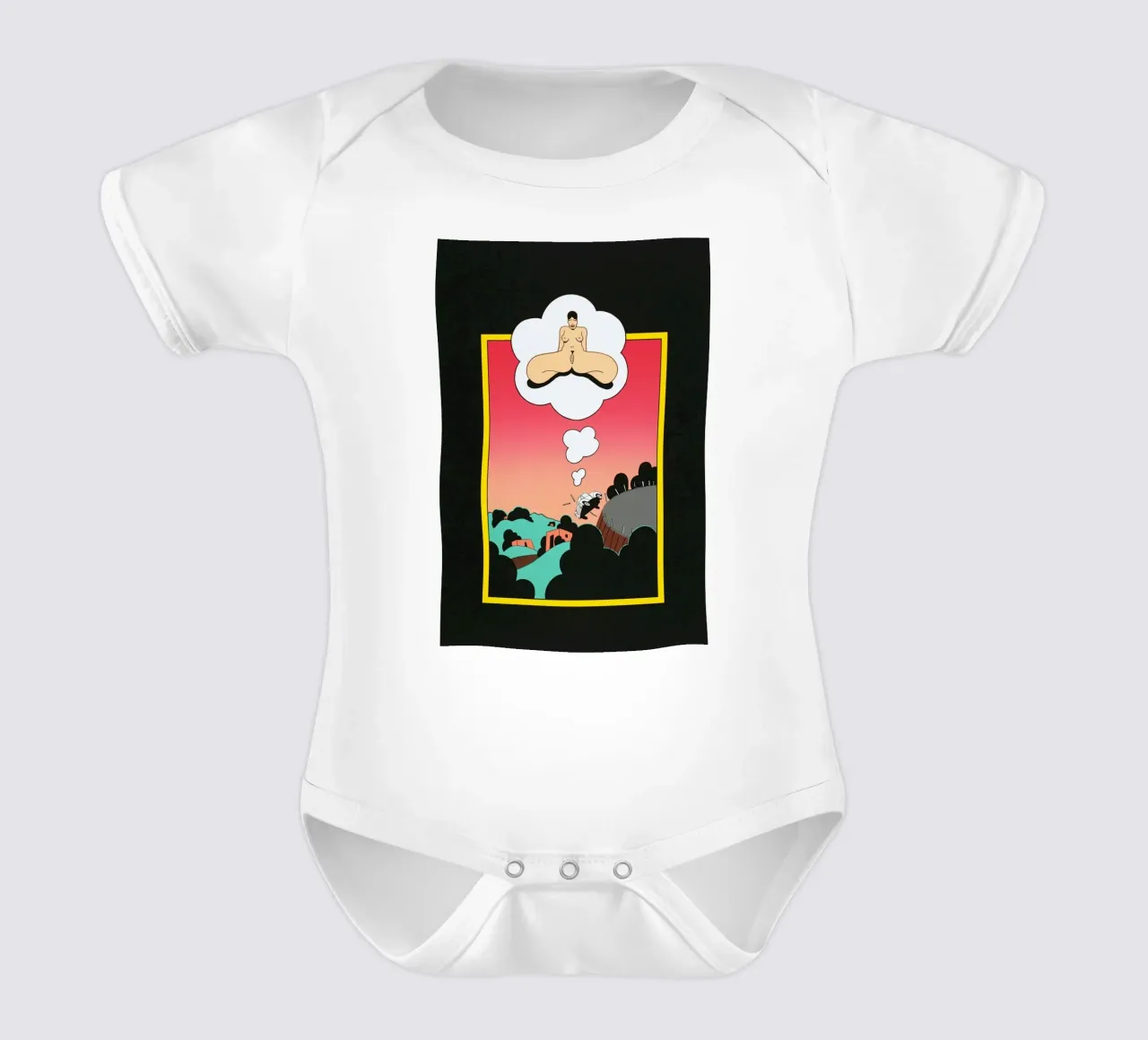 Ken Price Non pensare a lei quando cerchi di guidare body neonato maniche corte da Marcobarshop