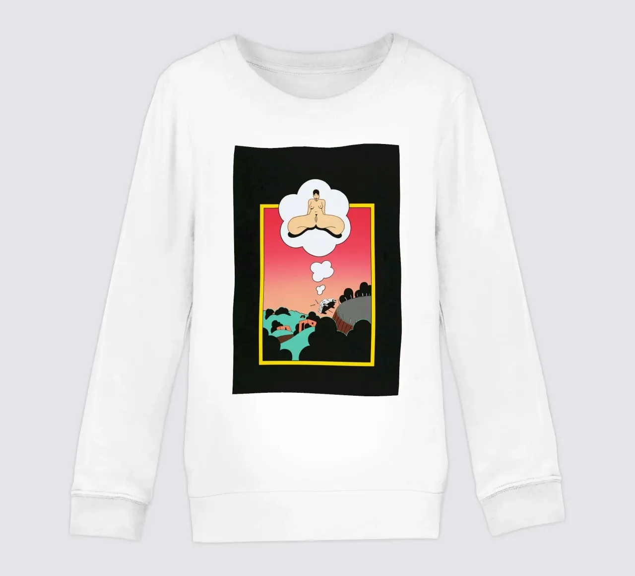 Ken Price Non pensare a lei quando cerchi di guidare felpa bambino da Marcobarshop
