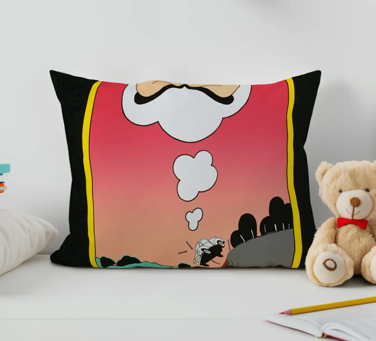 Ken Price Non pensare a lei quando cerchi di guidare cuscino da Marcobarshop