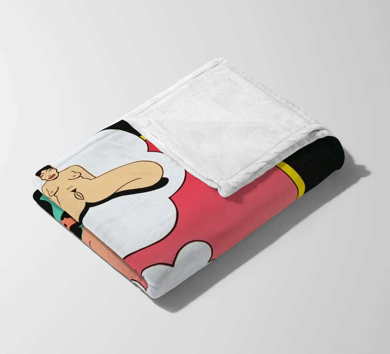 Ken Price Non pensare a lei quando cerchi di guidare coperta in pile da Marcobarshop