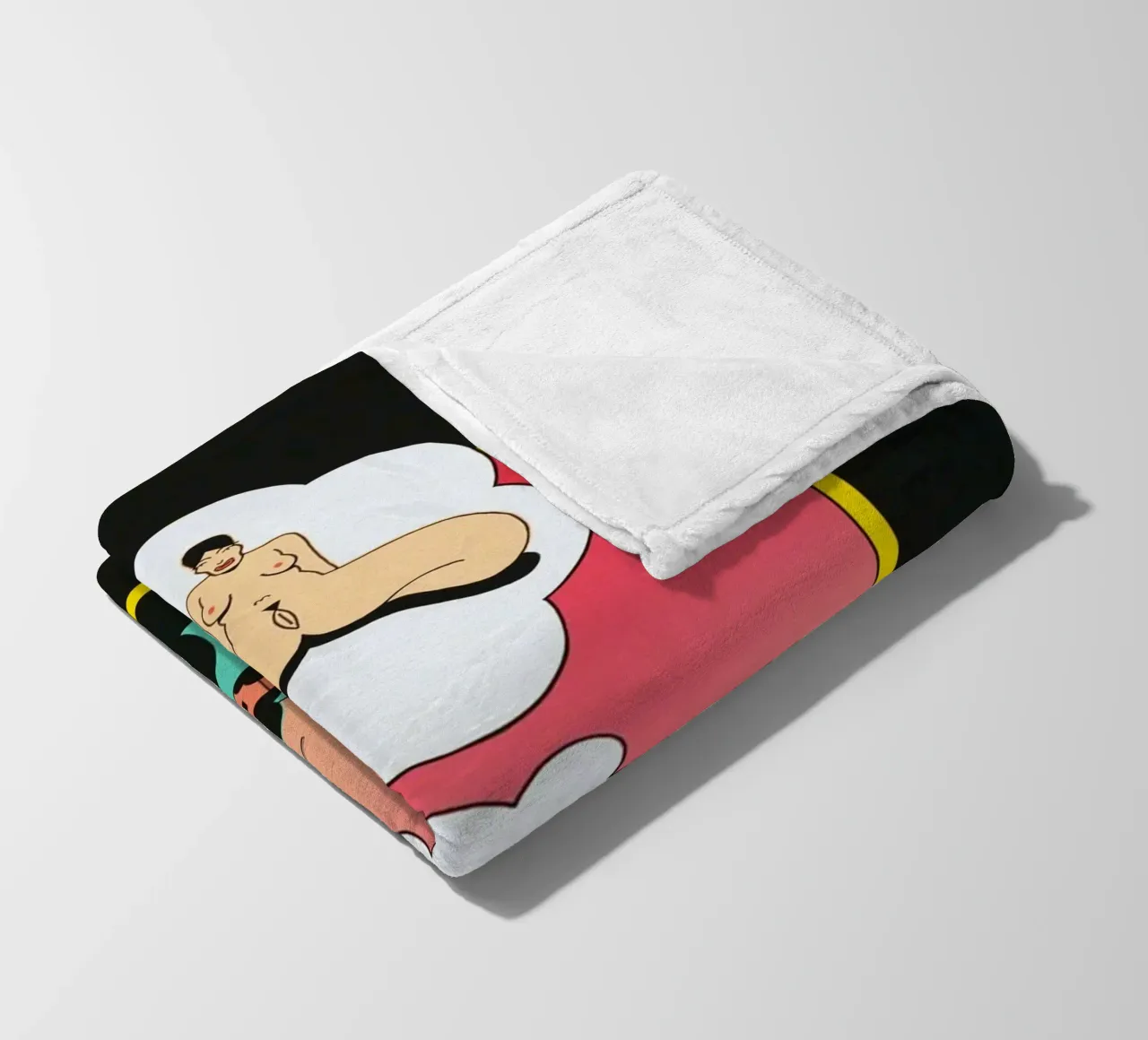 Ken Price Non pensare a lei quando cerchi di guidare coperta in pile da Marcobarshop