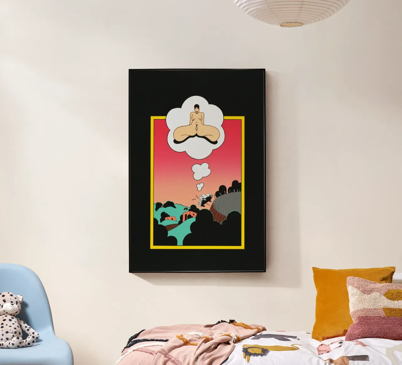 Ken Price Non pensare a lei quando cerchi di guidare plexiglass da Marcobarshop