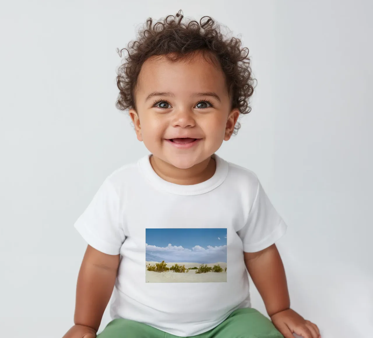 overdag in zandduinen baby t-shirt van life of sands