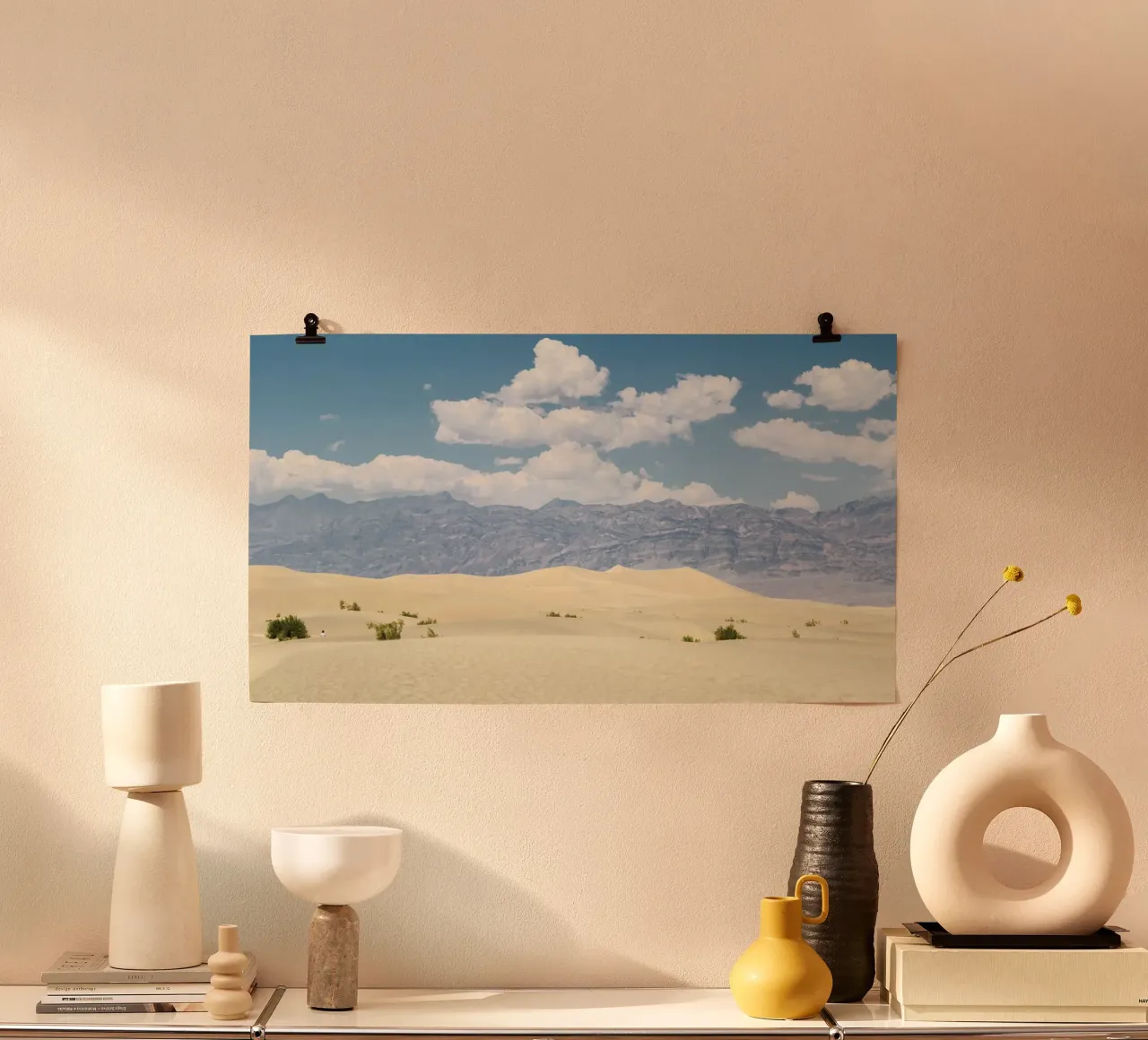 unbewohnte Wüste Poster von life of sands
