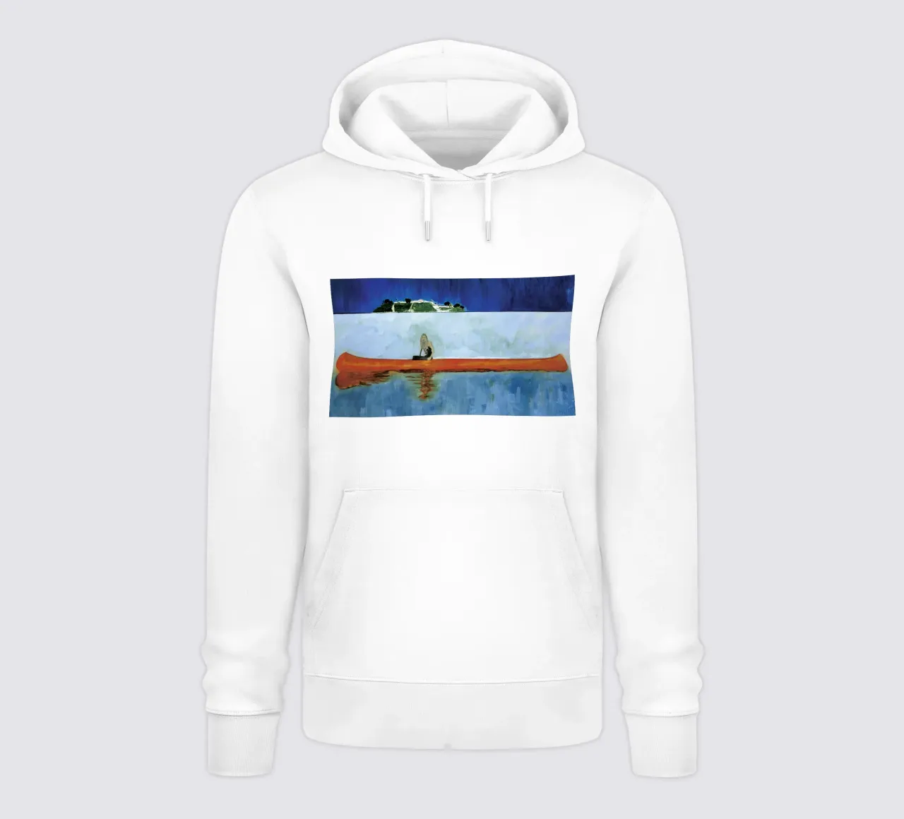 peter doig - Jarwitama felpa con cappuccio da Milfordwings