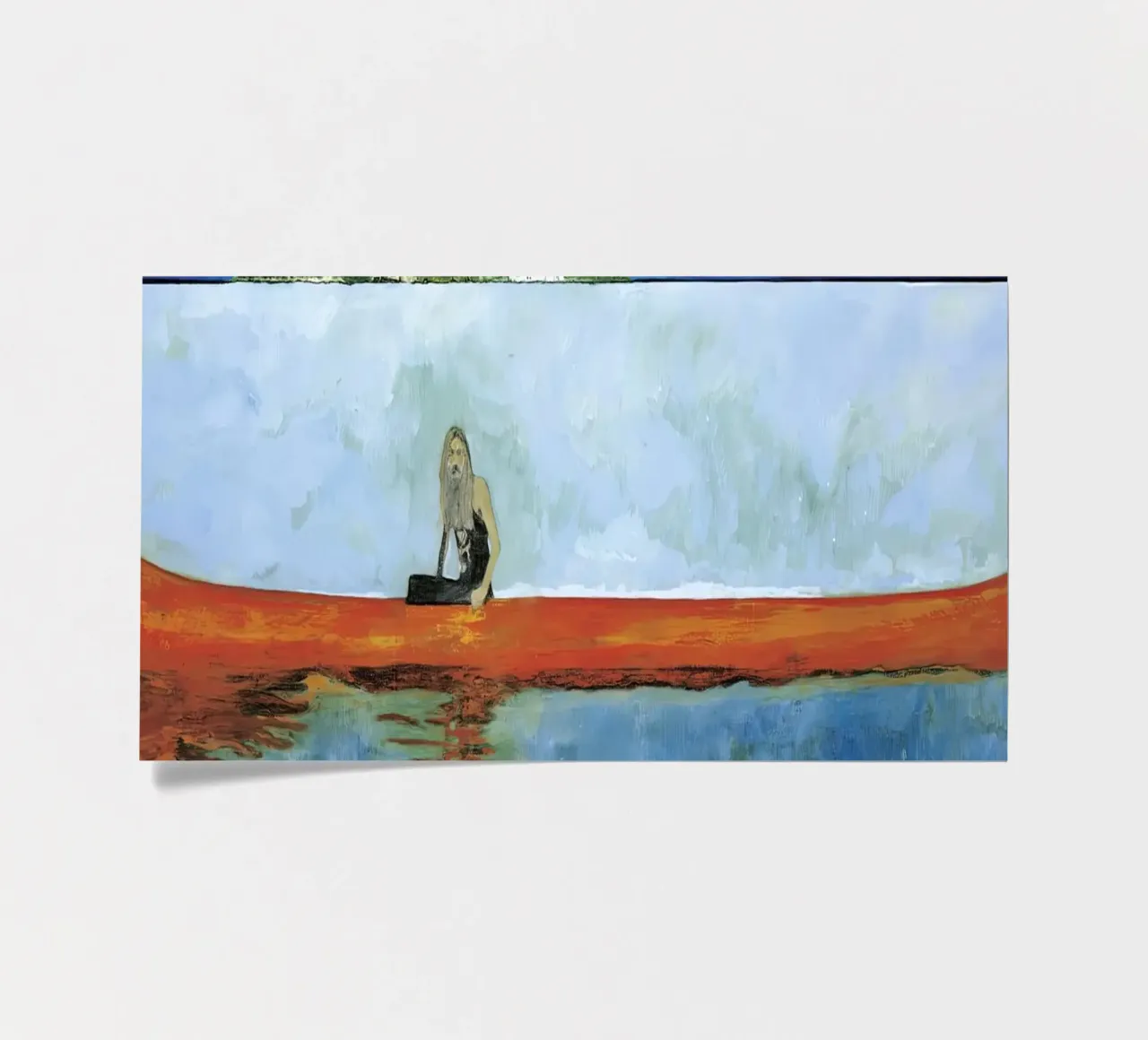 peter doig - Jarwitama sticker sheet by Milfordwings