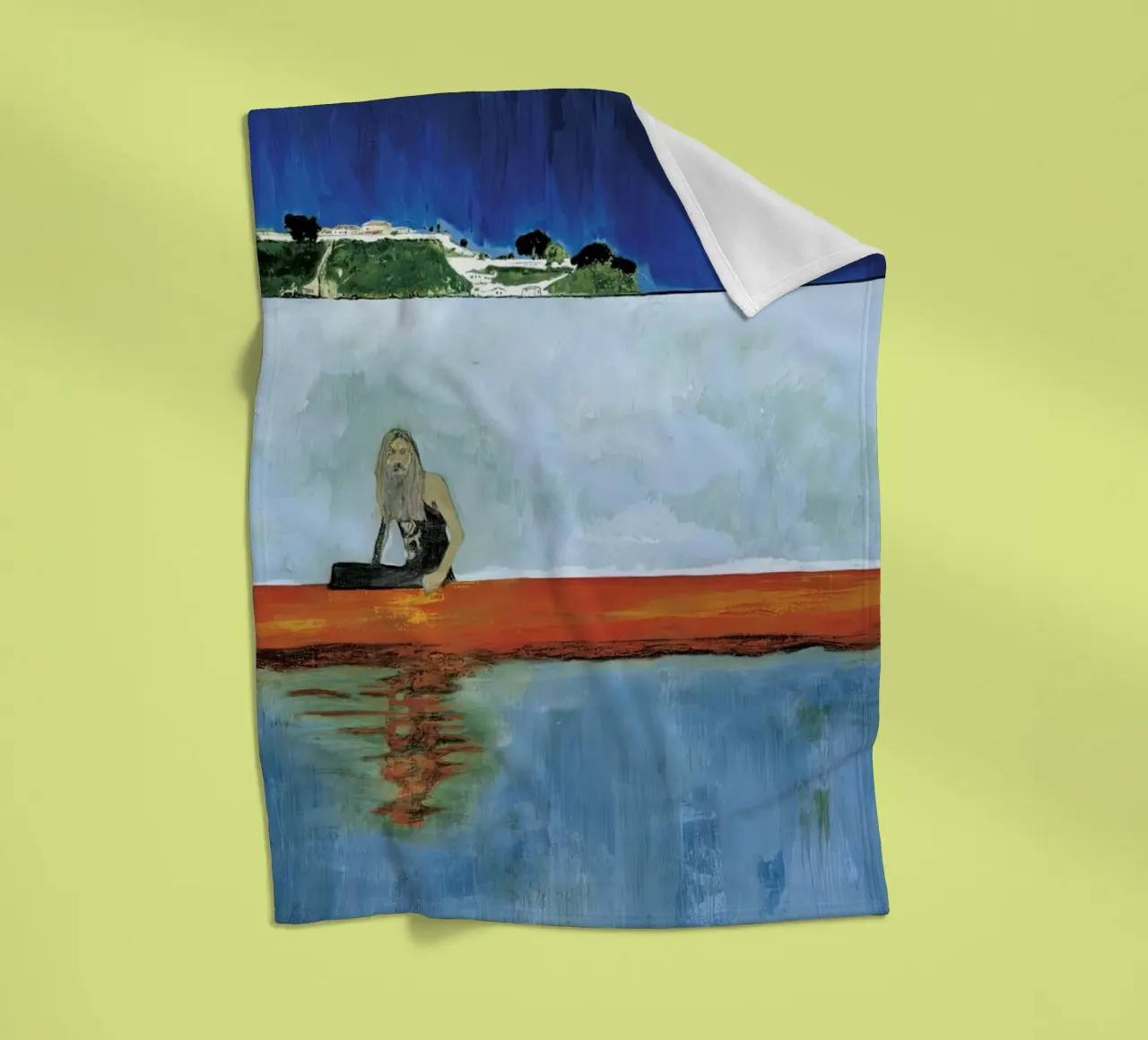peter doig - Jarwitama coperta in pile da Milfordwings